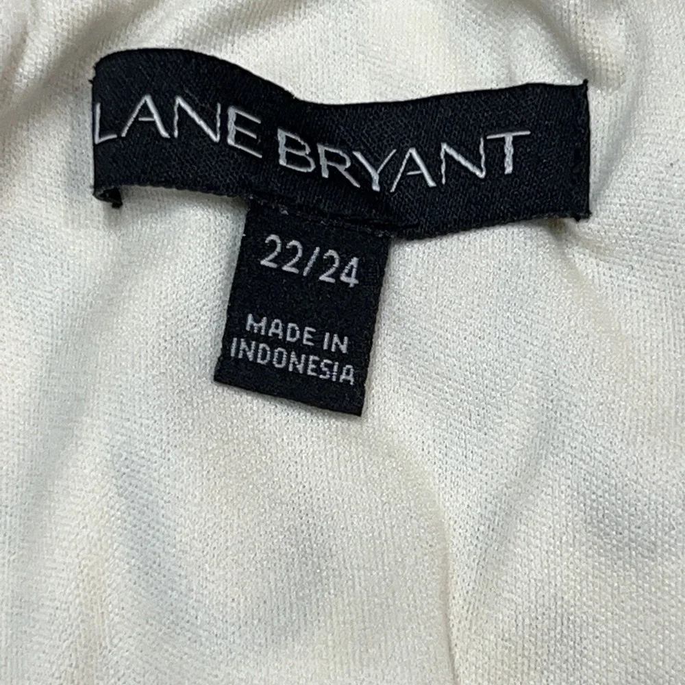 Lane Bryant Dress Leopard Print Womens 22/24 Strapless Tiered Midi‎ - Picture 7 of 8